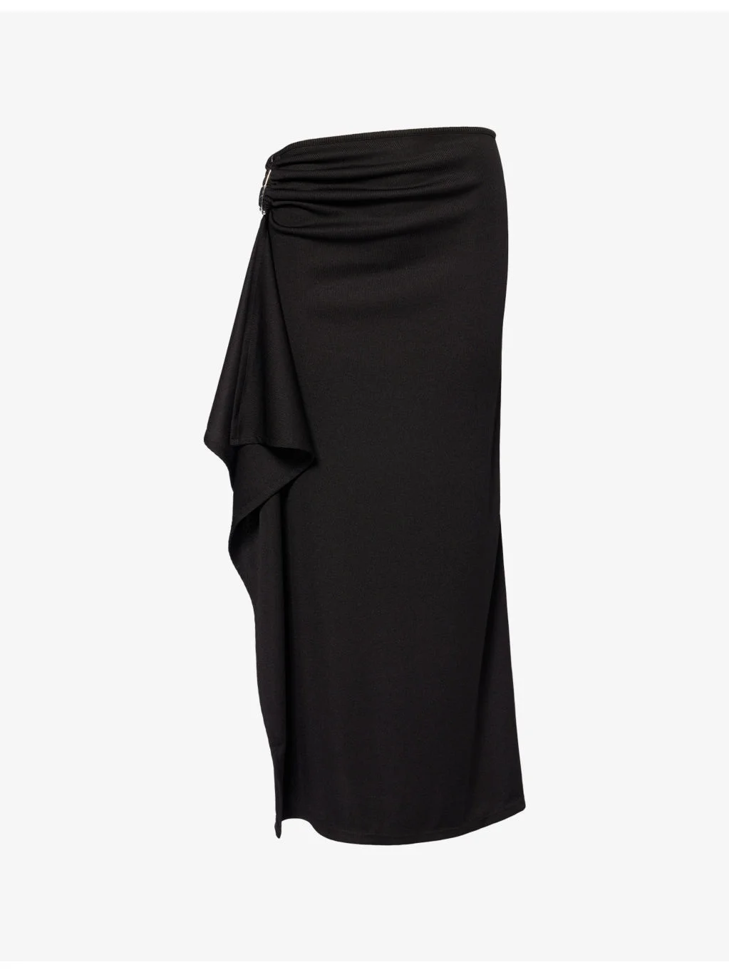Cascade Hardware Stretch-Knit Midi Skirt - 1