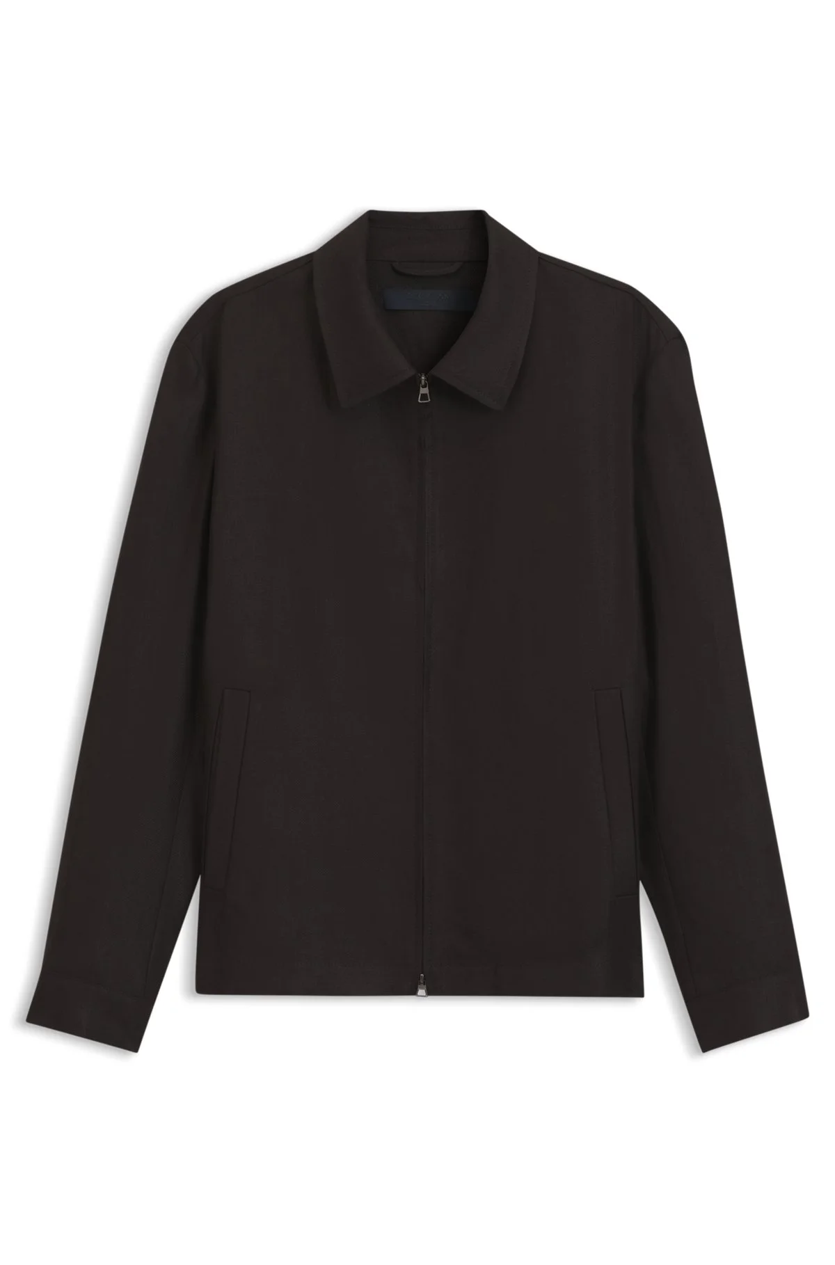 BOSS BY BECKHAM RELAXED-FIT LINEN JACKET - 1