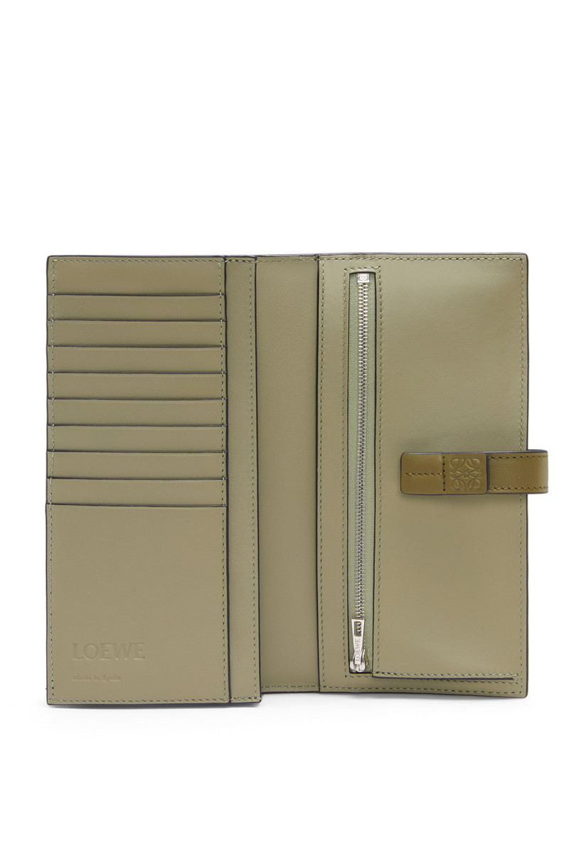 Loewe Large vertical wallet in soft grained calfskin outlook