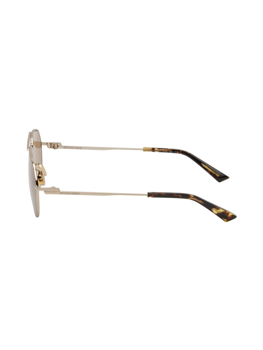 Gold Aviator Sunglasses - 3