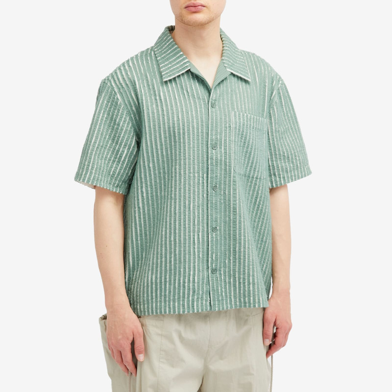 Craig Green Craig Green Hand-Frayed Stripe Vacation Shirt outlook