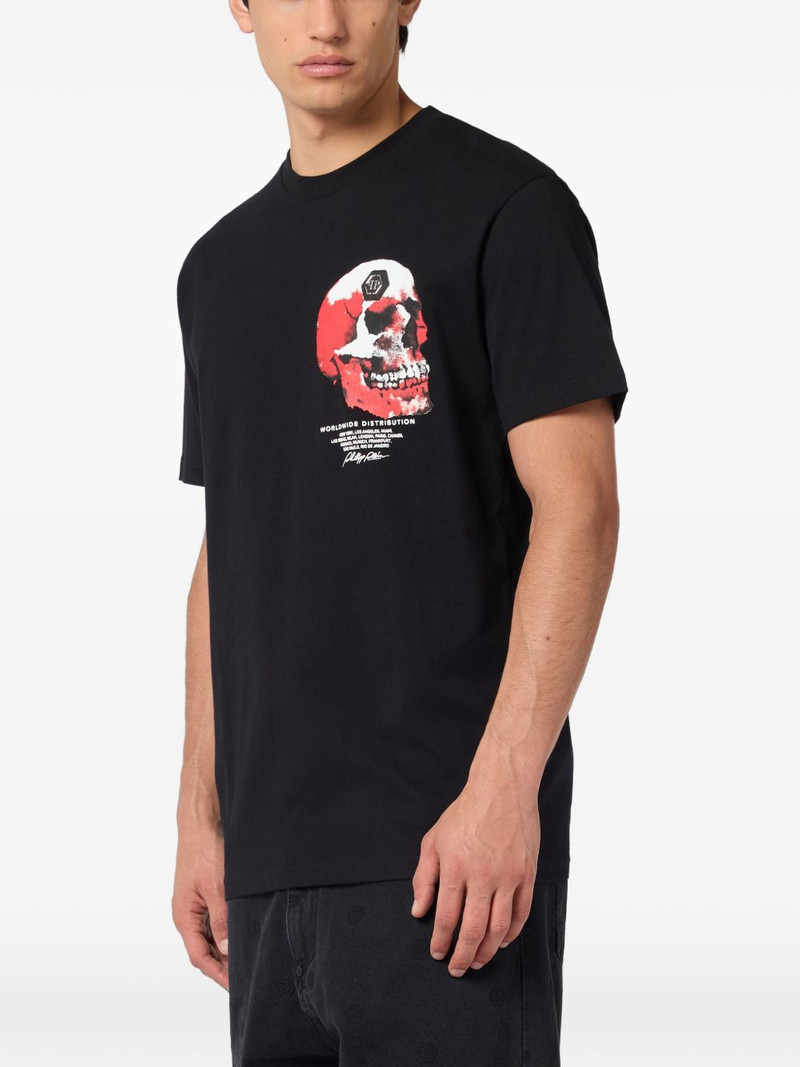 PHILIPP PLEIN printed round-neck T-shirt outlook