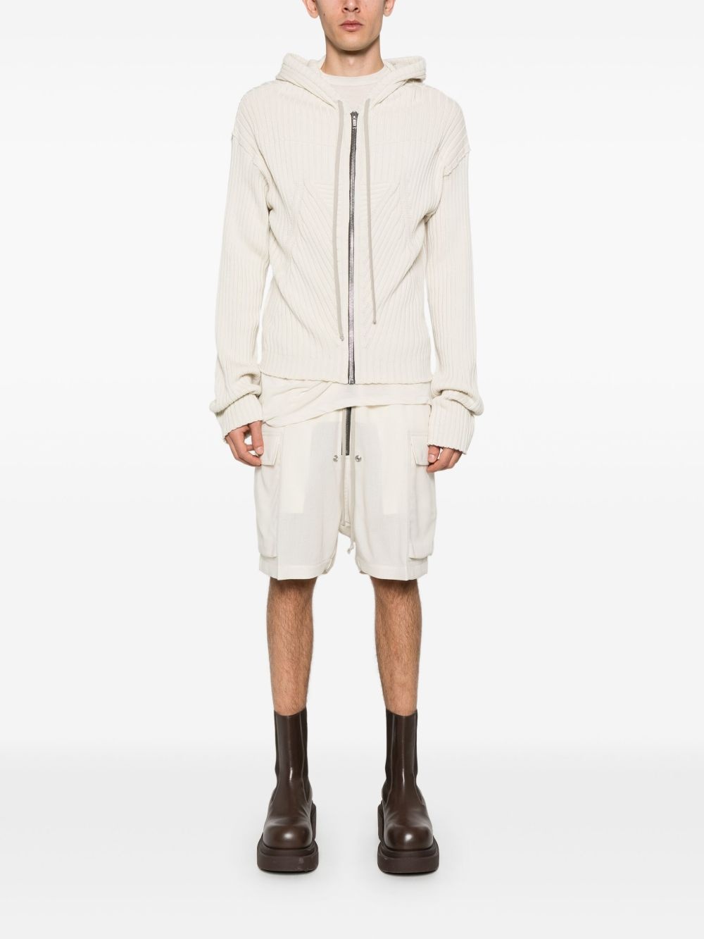 zip-up cardigan - 2
