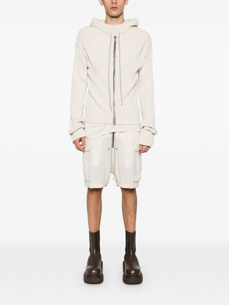 Rick Owens zip-up cardigan outlook