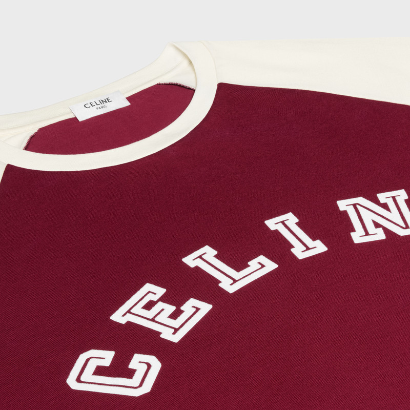 celine loose t-shirt in cotton jersey 3