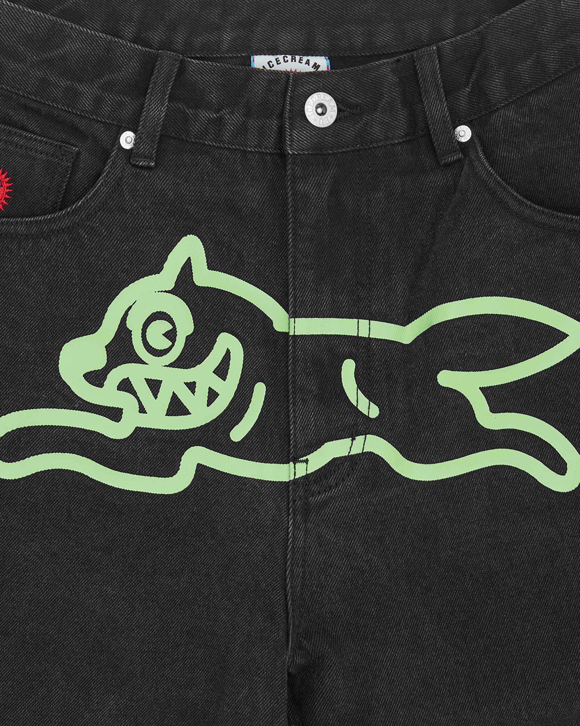 RUNNING DOG DENIM SHORTS - 5