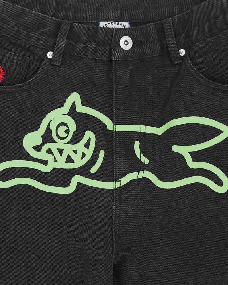 RUNNING DOG DENIM SHORTS 5