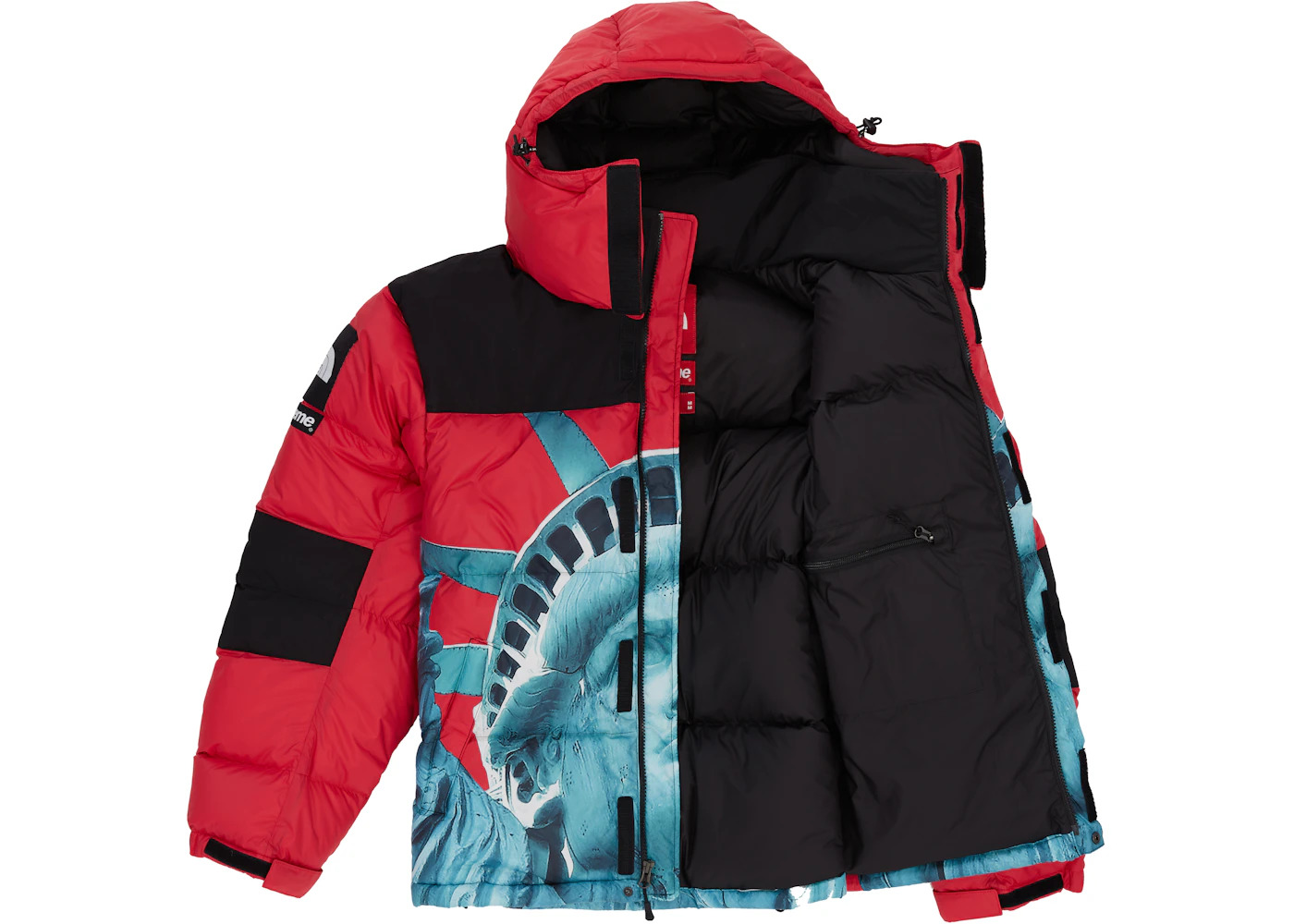 Supreme The North Face Statue of Liberty Baltoro Jacket Red - 2