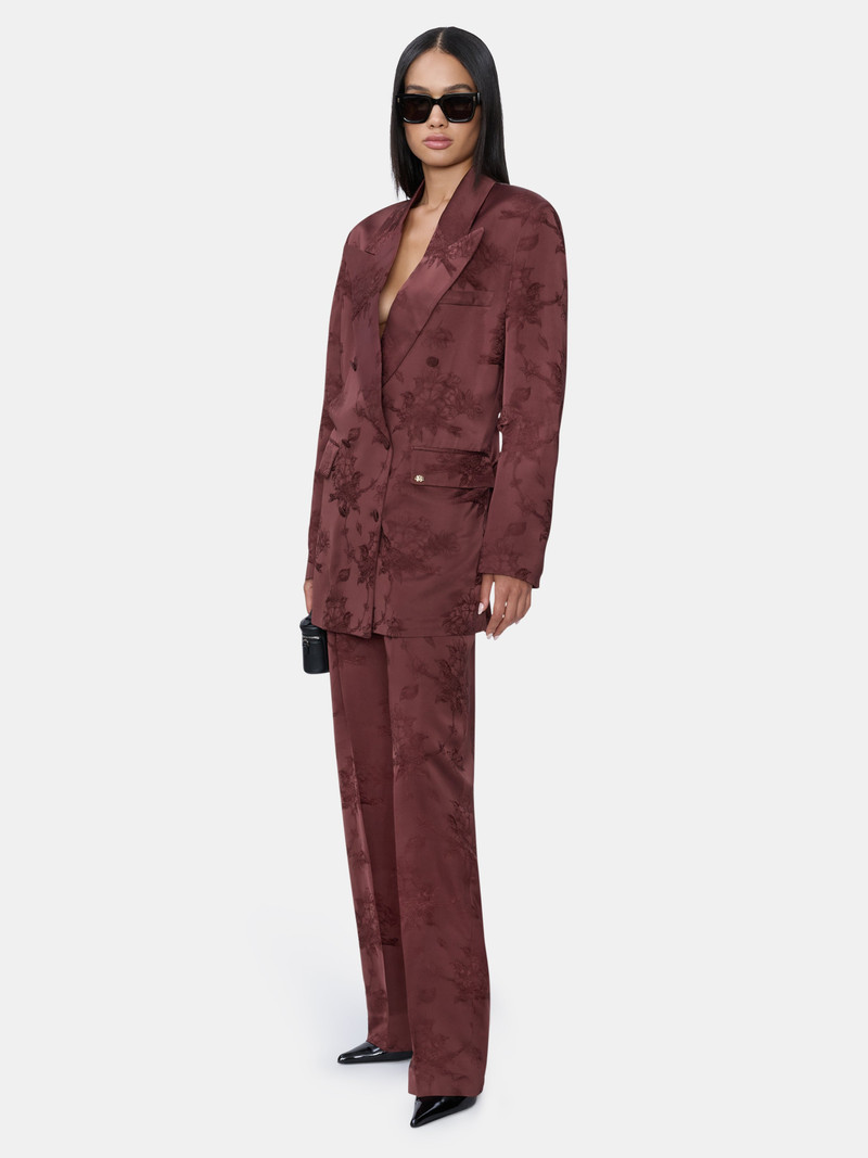 AMIRI WOMEN'S FLORAL DOUBLE-BREASTED BLAZER outlook