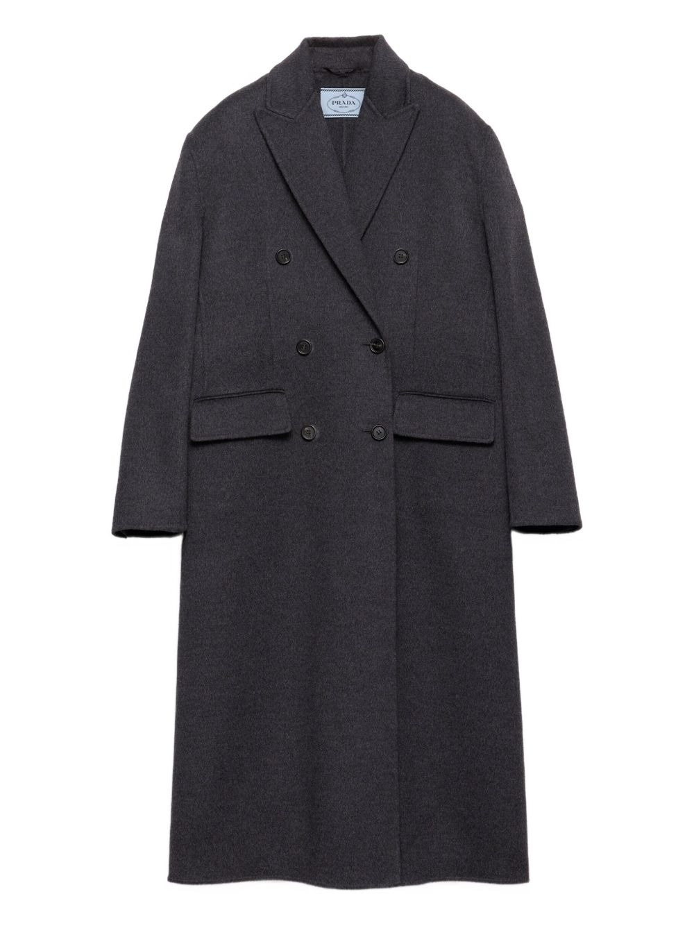 double-breasted coat - 1
