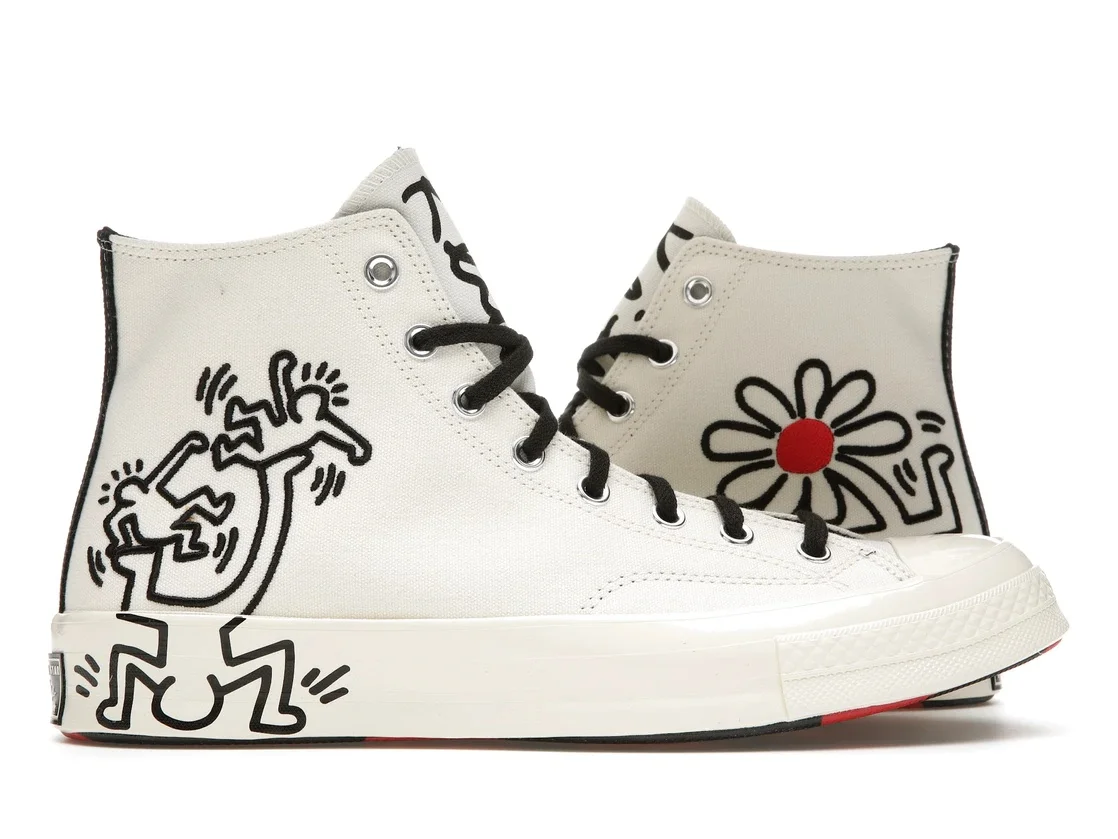 Converse Chuck Taylor All Star 70 Hi Keith Haring Egret - 1