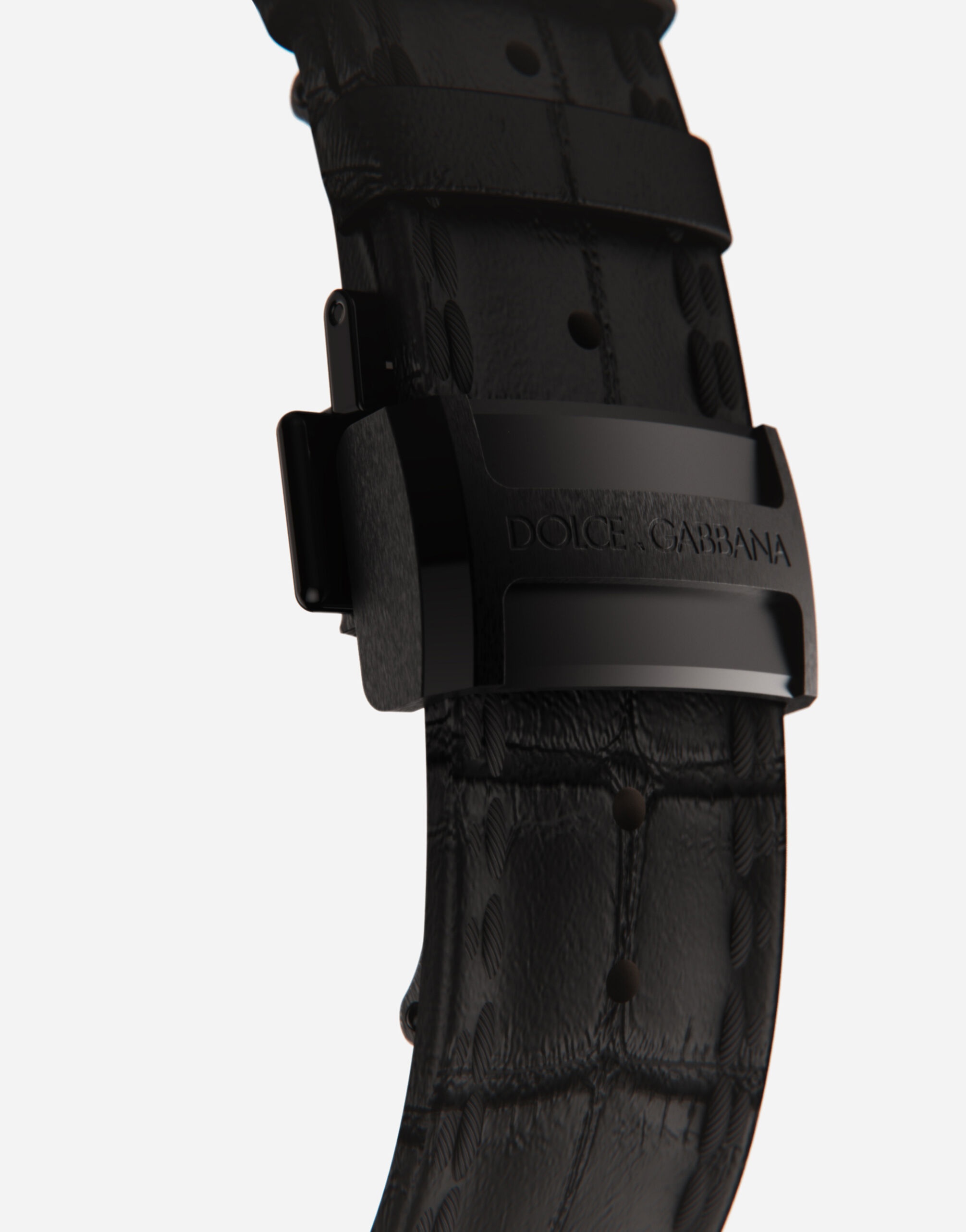 DS5 watch in red gold and steel with pvd coating - 5