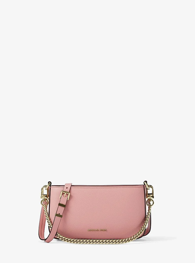 Bryant Small Pebbled Leather Convertible Pochette - 1
