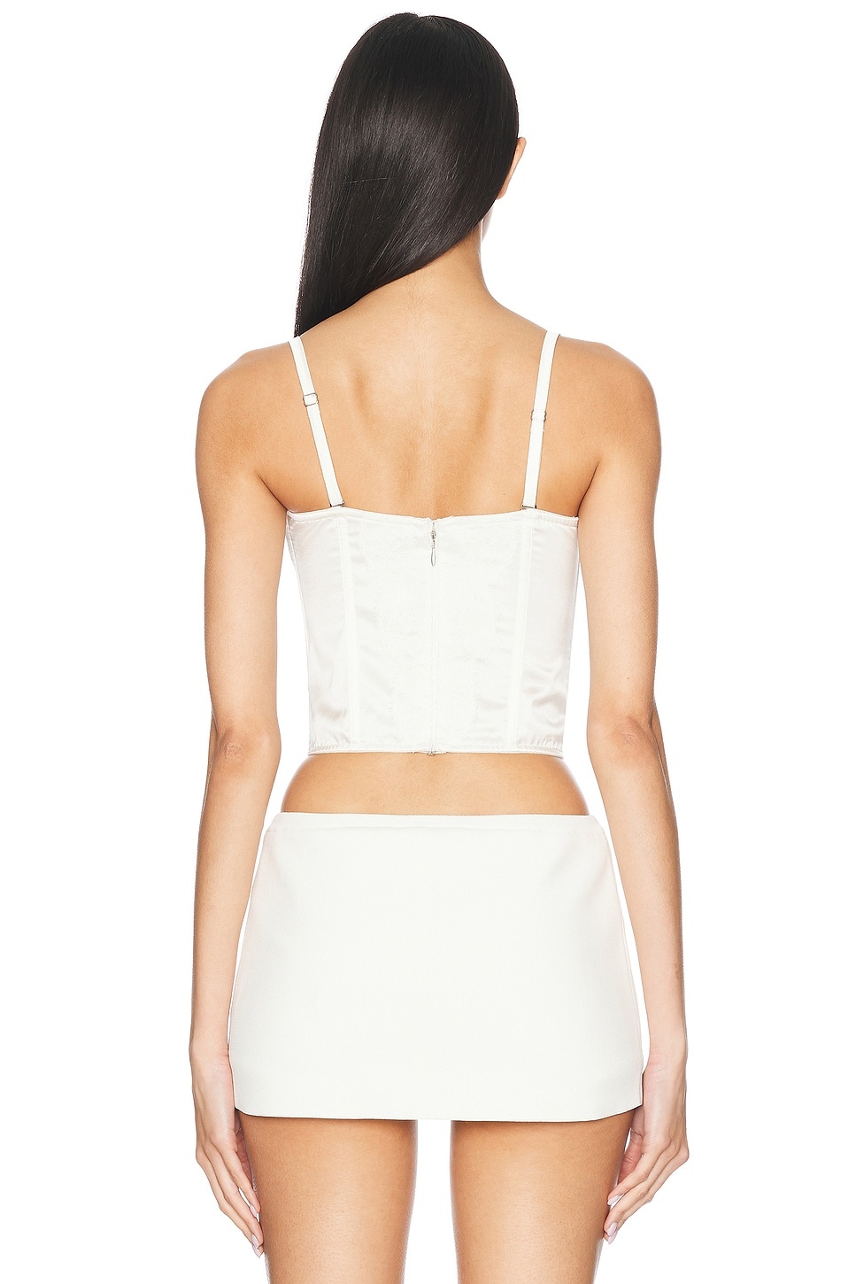 X Galia Lahav Beaded Iris Lace Bustier - 4