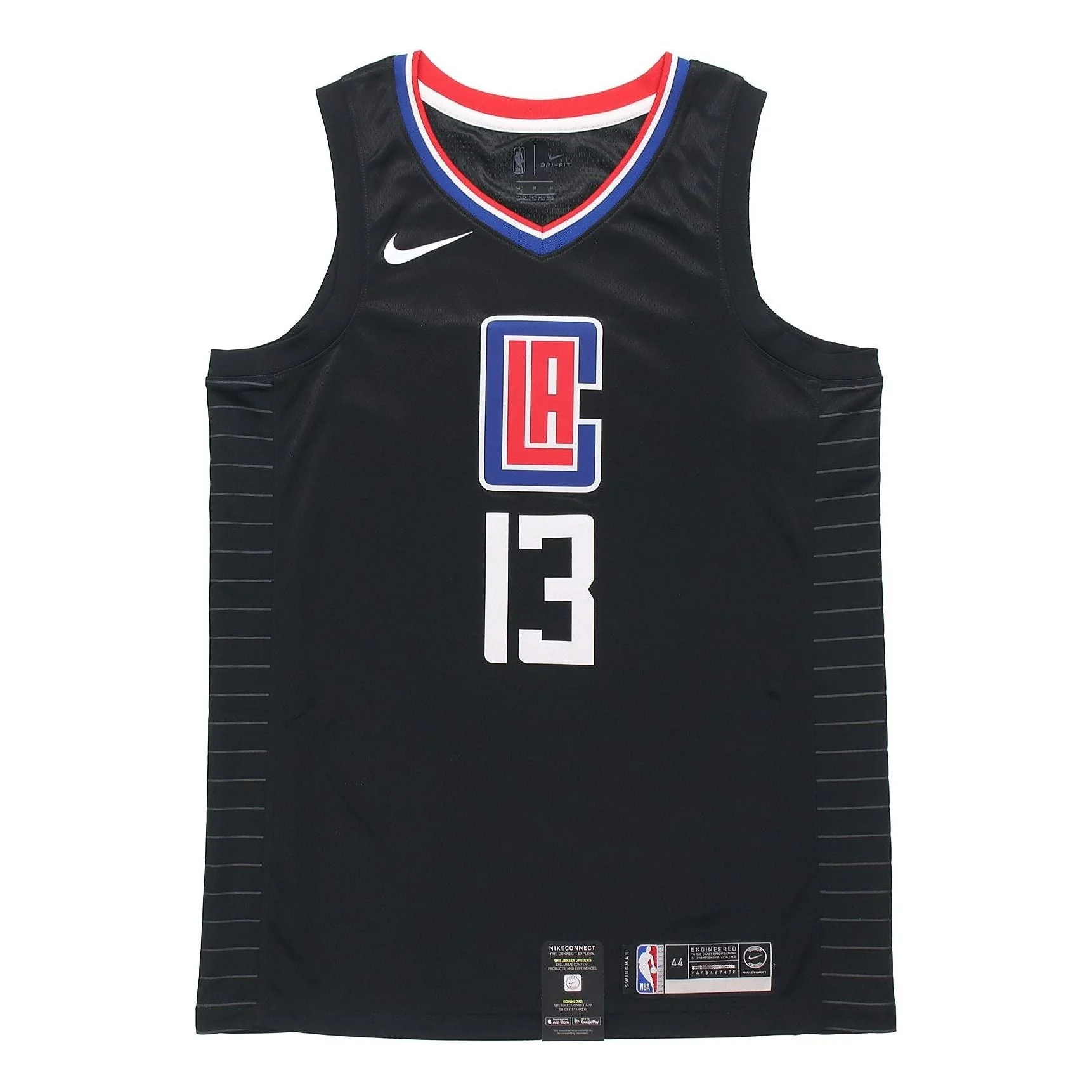 Nike NBA limited Jersey SW Fan Edition Los Angeles Clippers George No. 13 Black 877208-019 - 1