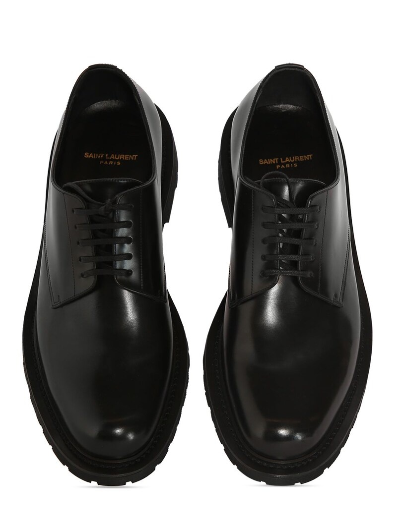 Army 20 leather derby shoes - 5