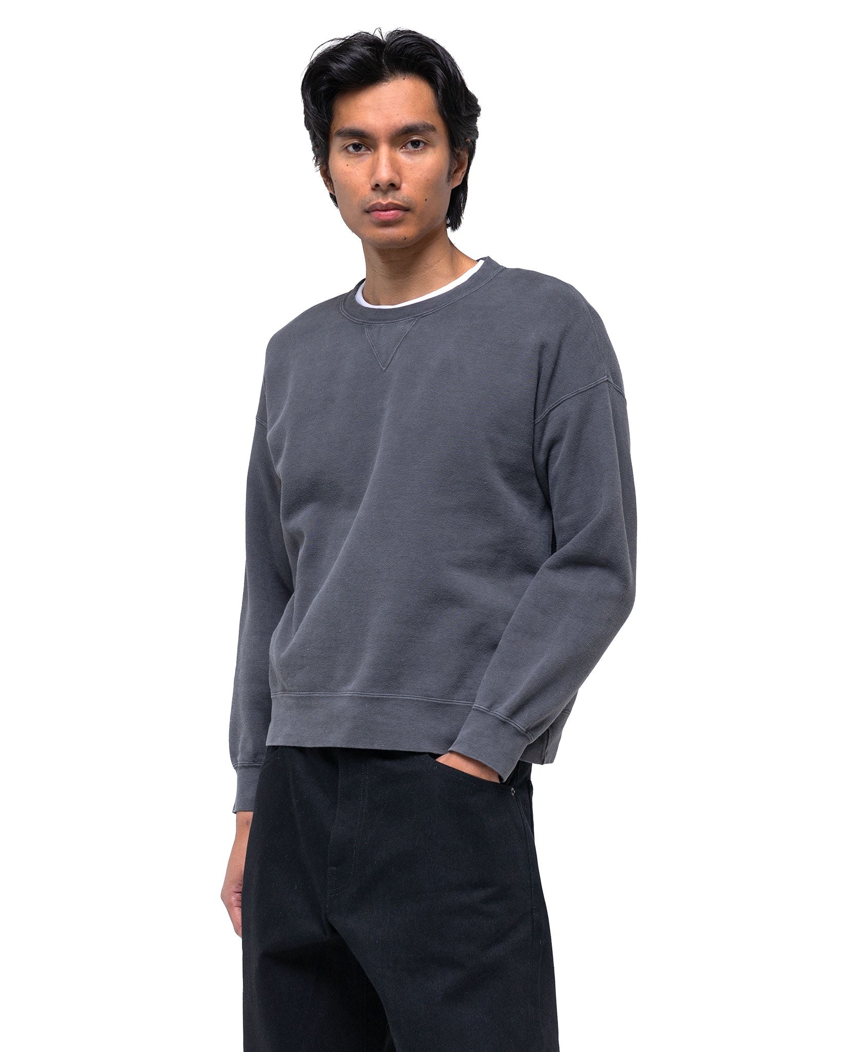Jumbo SB Sweat L/S Damaged Black - 4