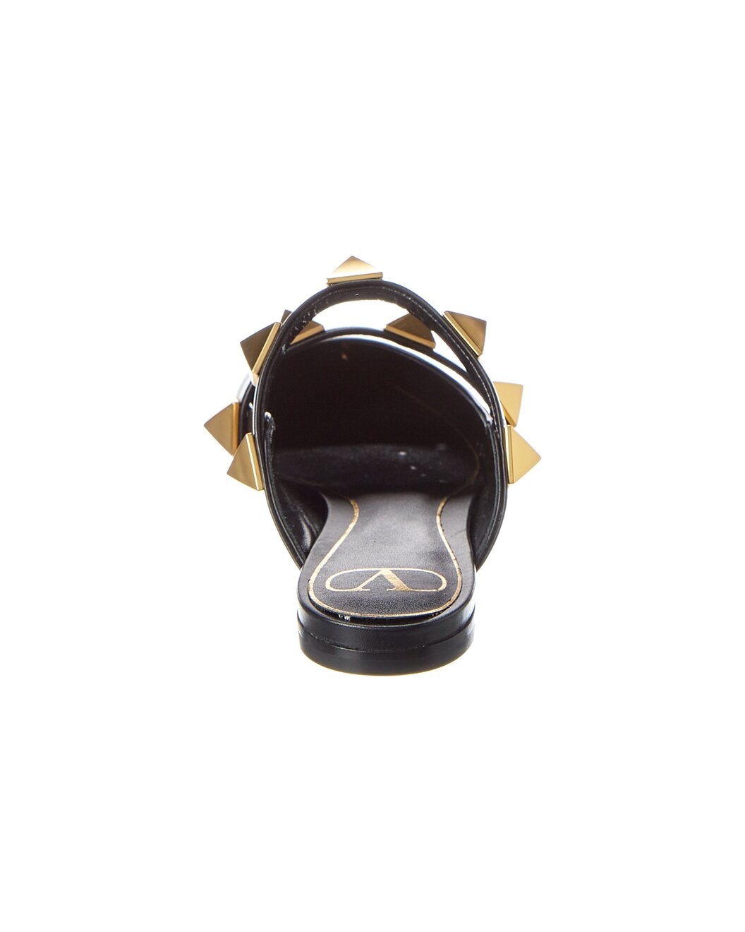 Valentino Roman Stud Leather Flat - 3