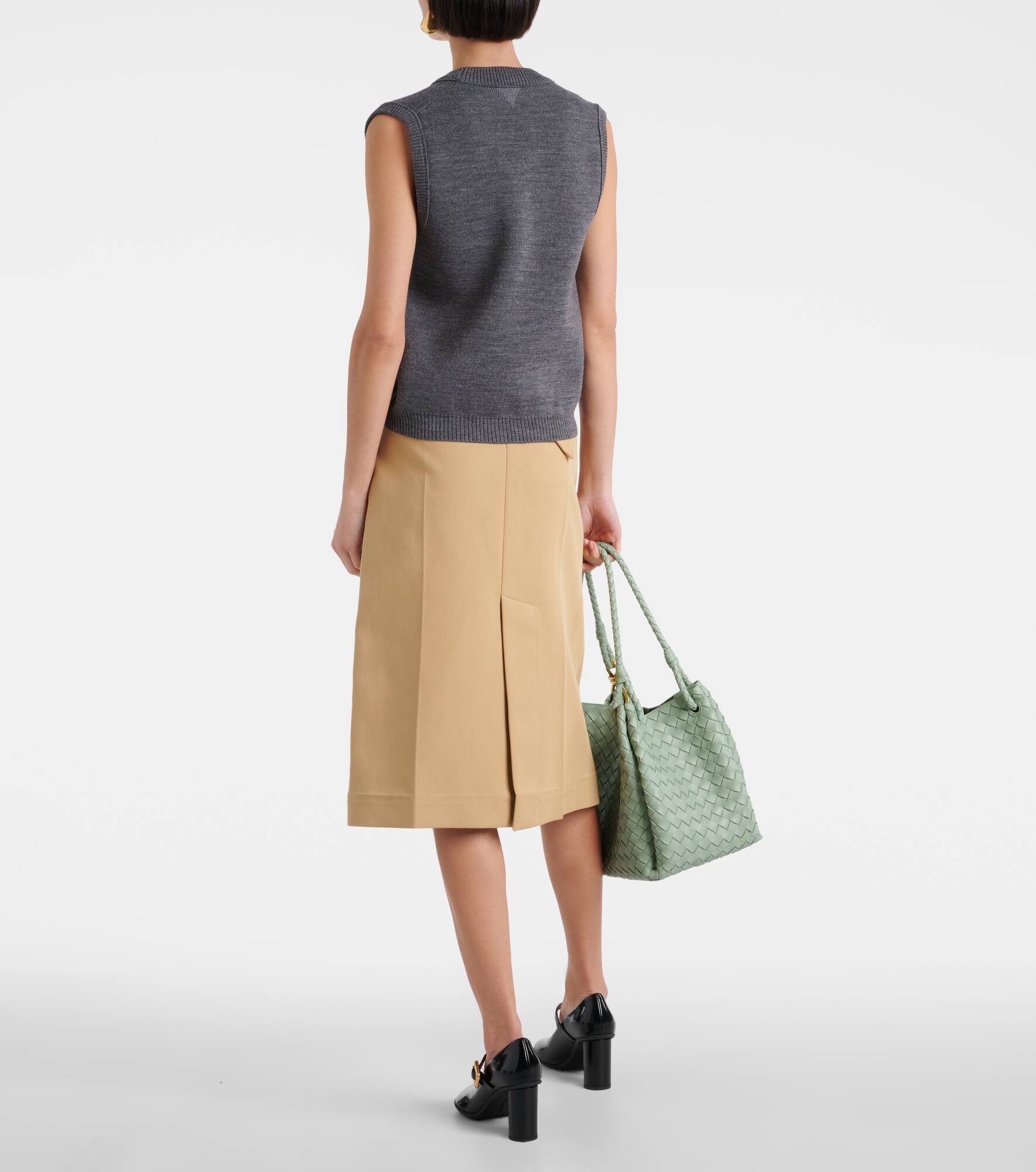 Wool sweater vest - 3