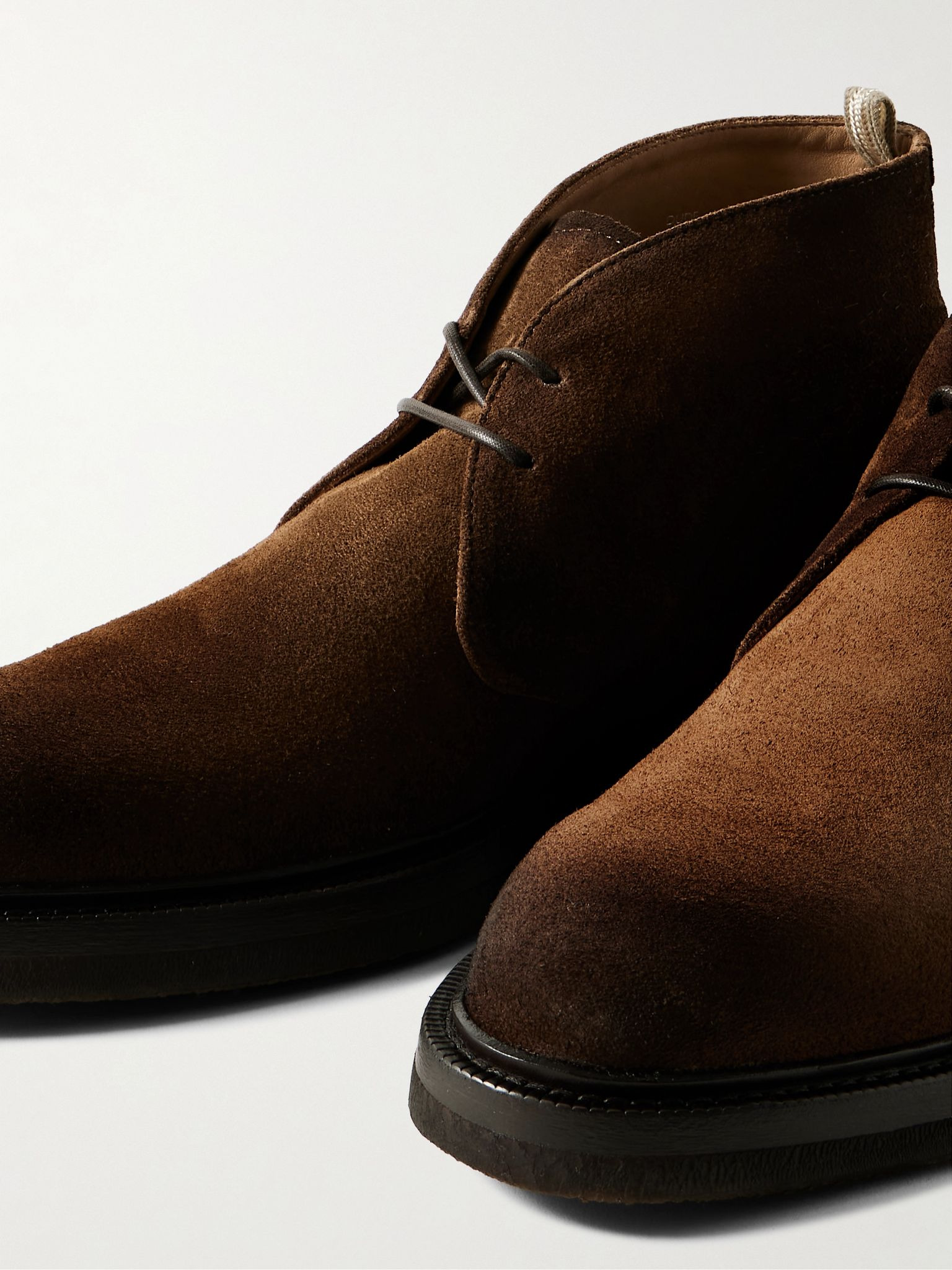 Dude Flexi 004 Suede Desert Boots Brown - 5