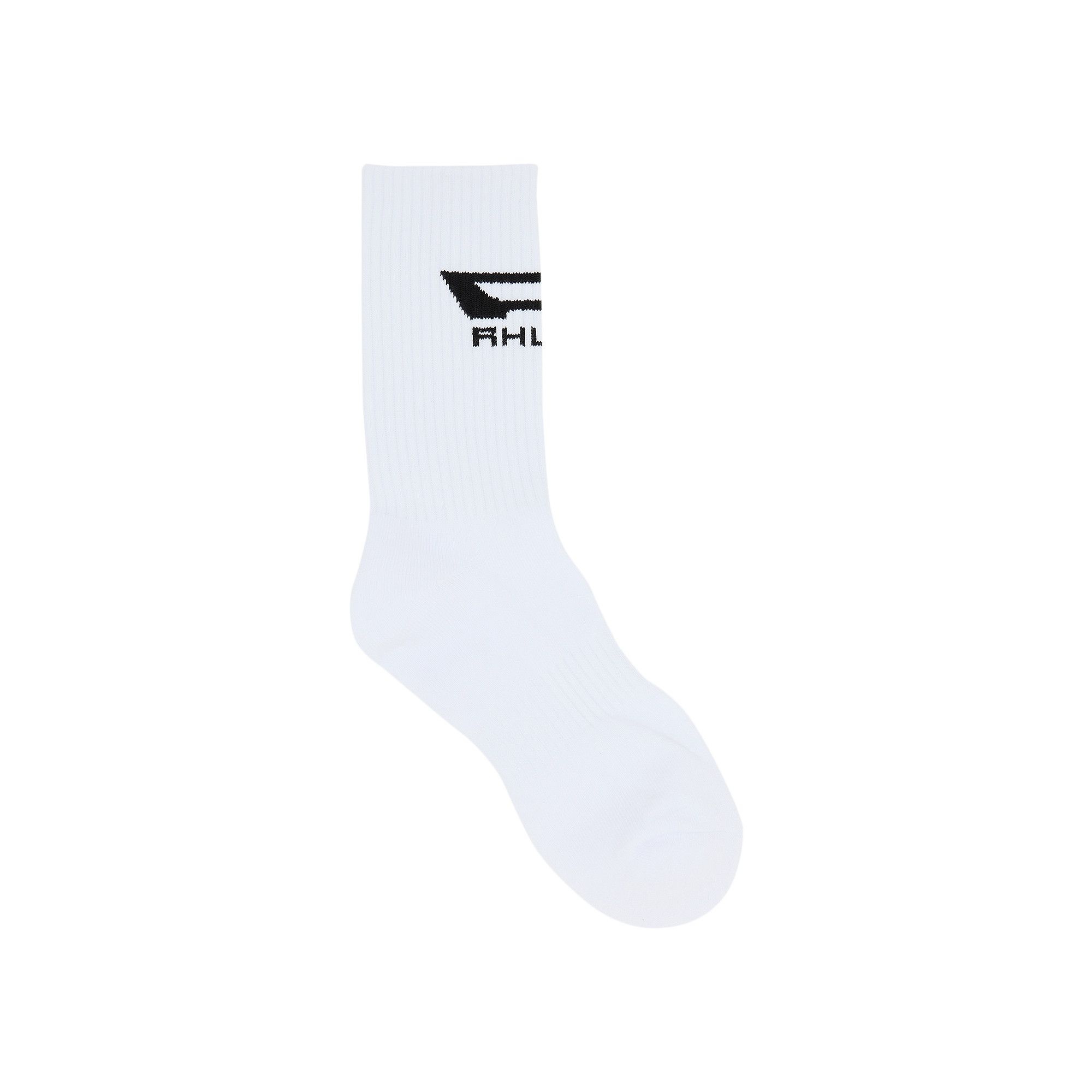 Rhude Campione Logo Sock 'White/Black' - 2