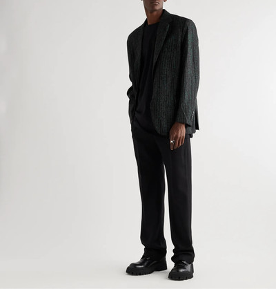 VETEMENTS Virgin Wool-Blend Jacquard Blazer outlook