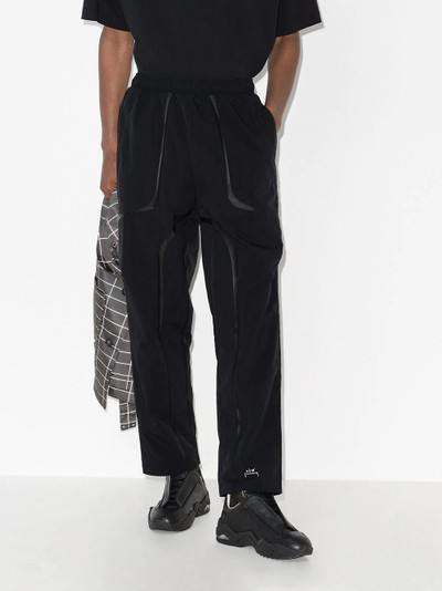 A-COLD-WALL* overlay straight-leg track pants outlook