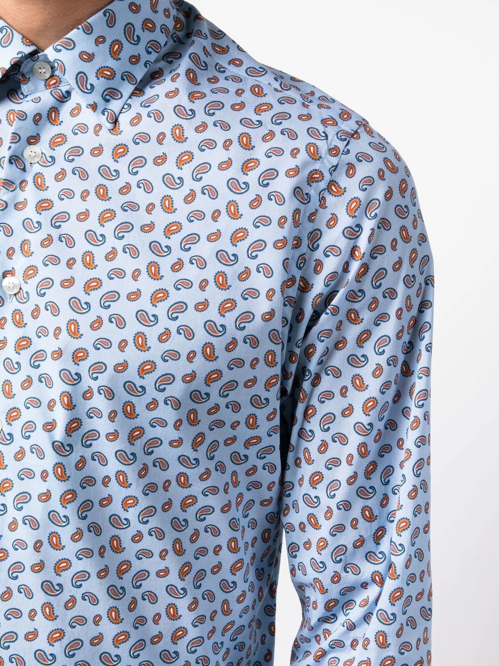 graphic-print long-sleeve shirt - 5