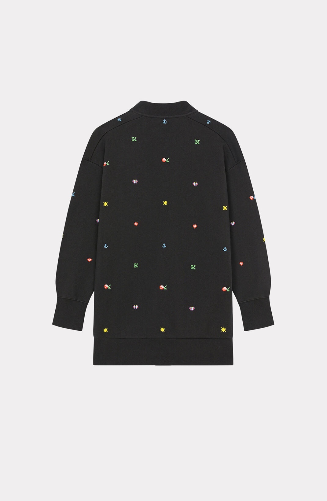 KENZO Pixels' cardigan dress - 7
