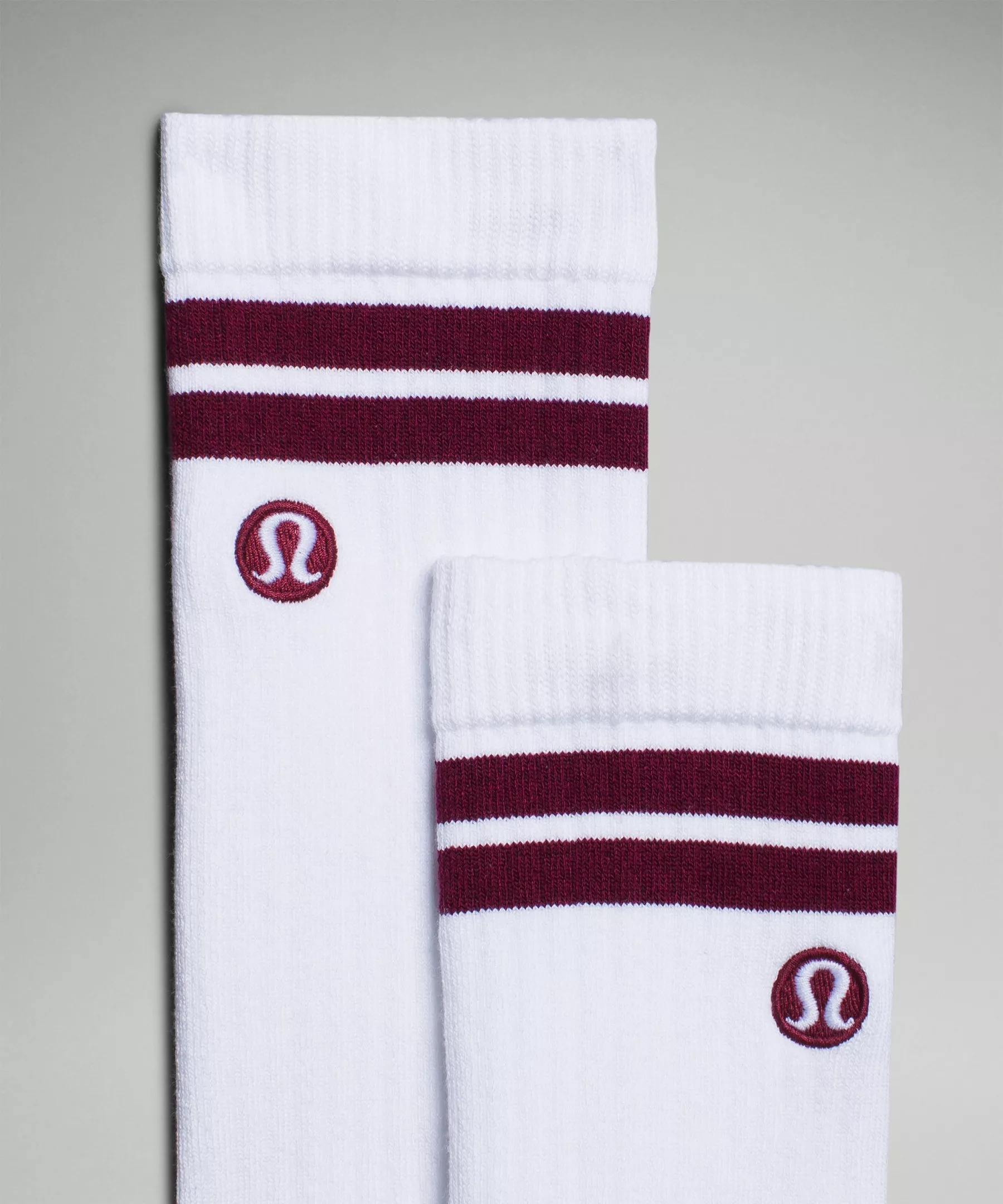 Men's Daily Stride Ribbed Comfort Crew Socks - 2