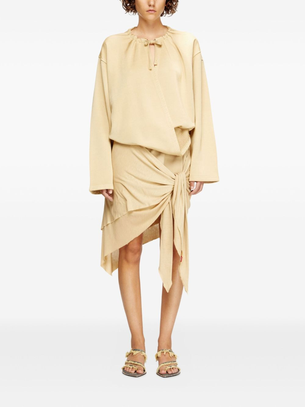 D-Creed drawstring wrap dress - 2