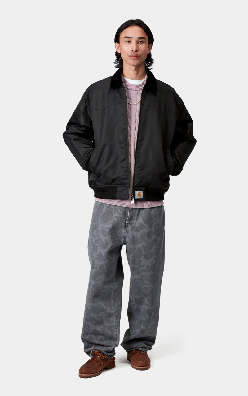 SANTA FE ALUMNI JACKET BLACK/SCARLET - 6