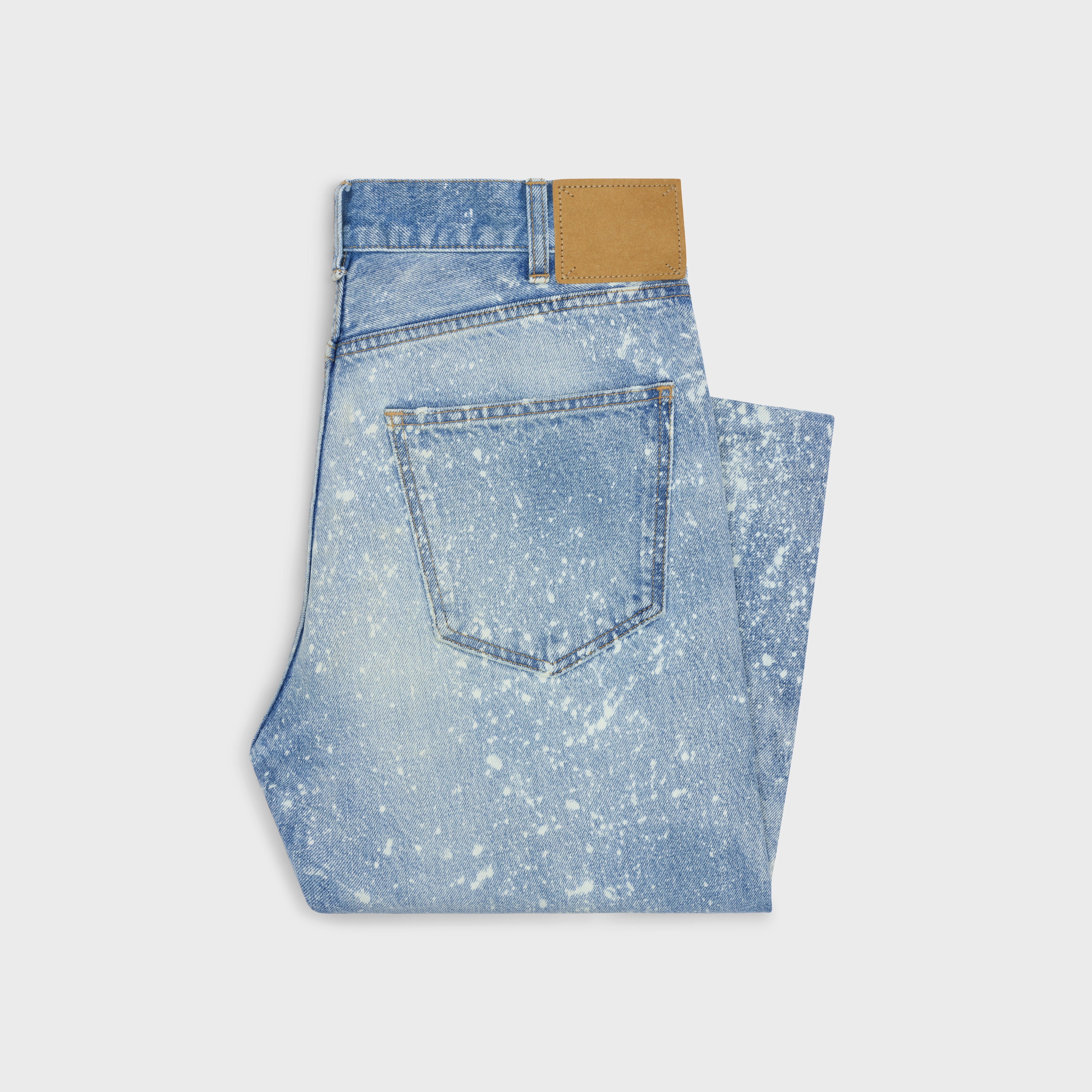 KURT JEANS IN PAINTER WASH DENIM - 2