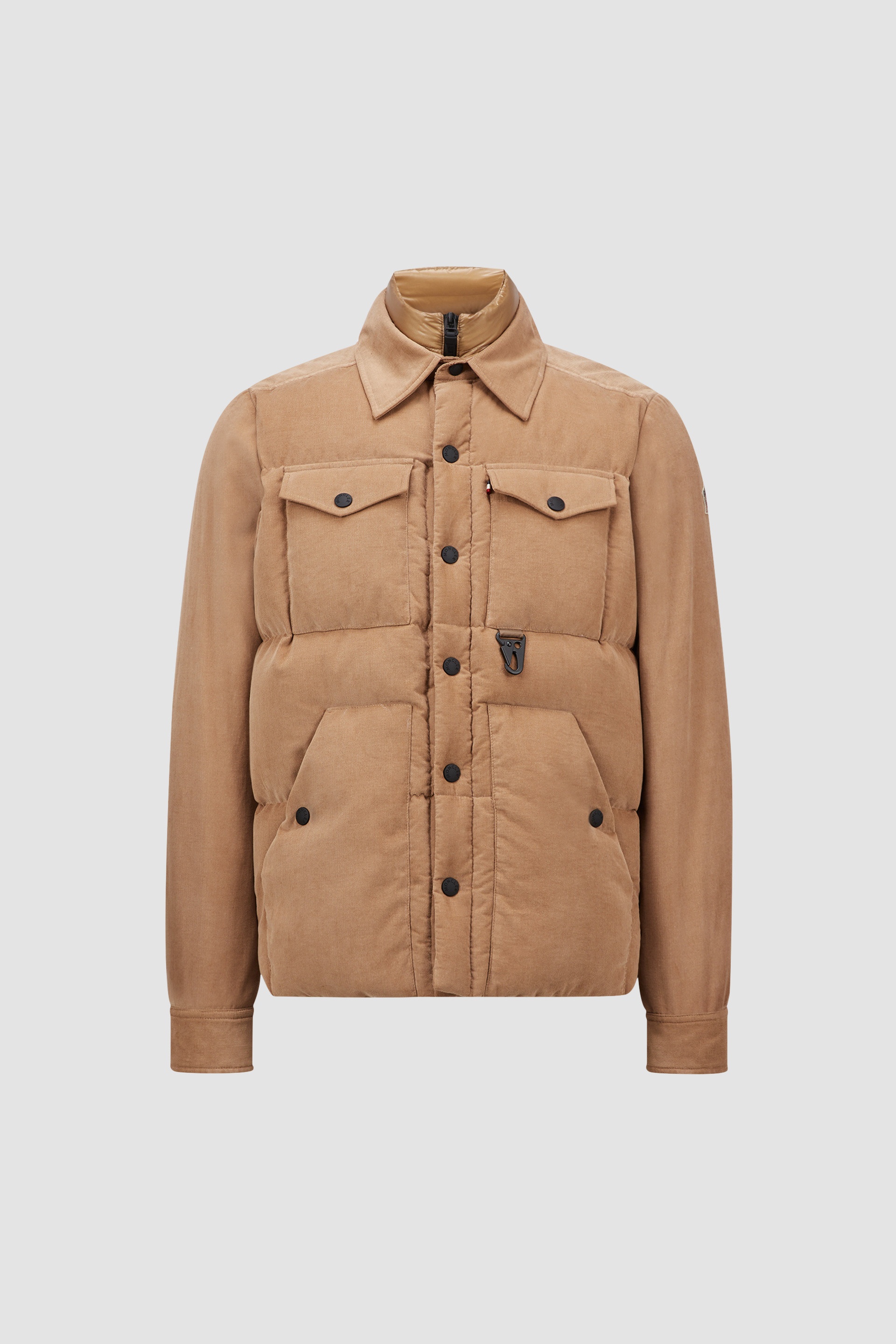 Lech Corduroy Down Shirt Jacket - 1