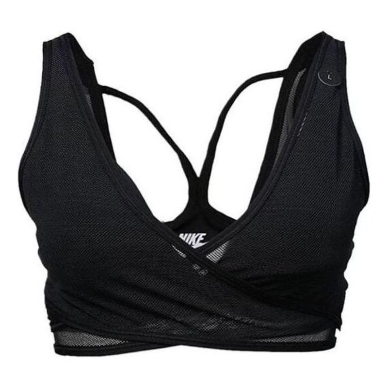 (WMNS) 나이키 공기 메시 브래지어 '블랙' AR8845-010 - 1