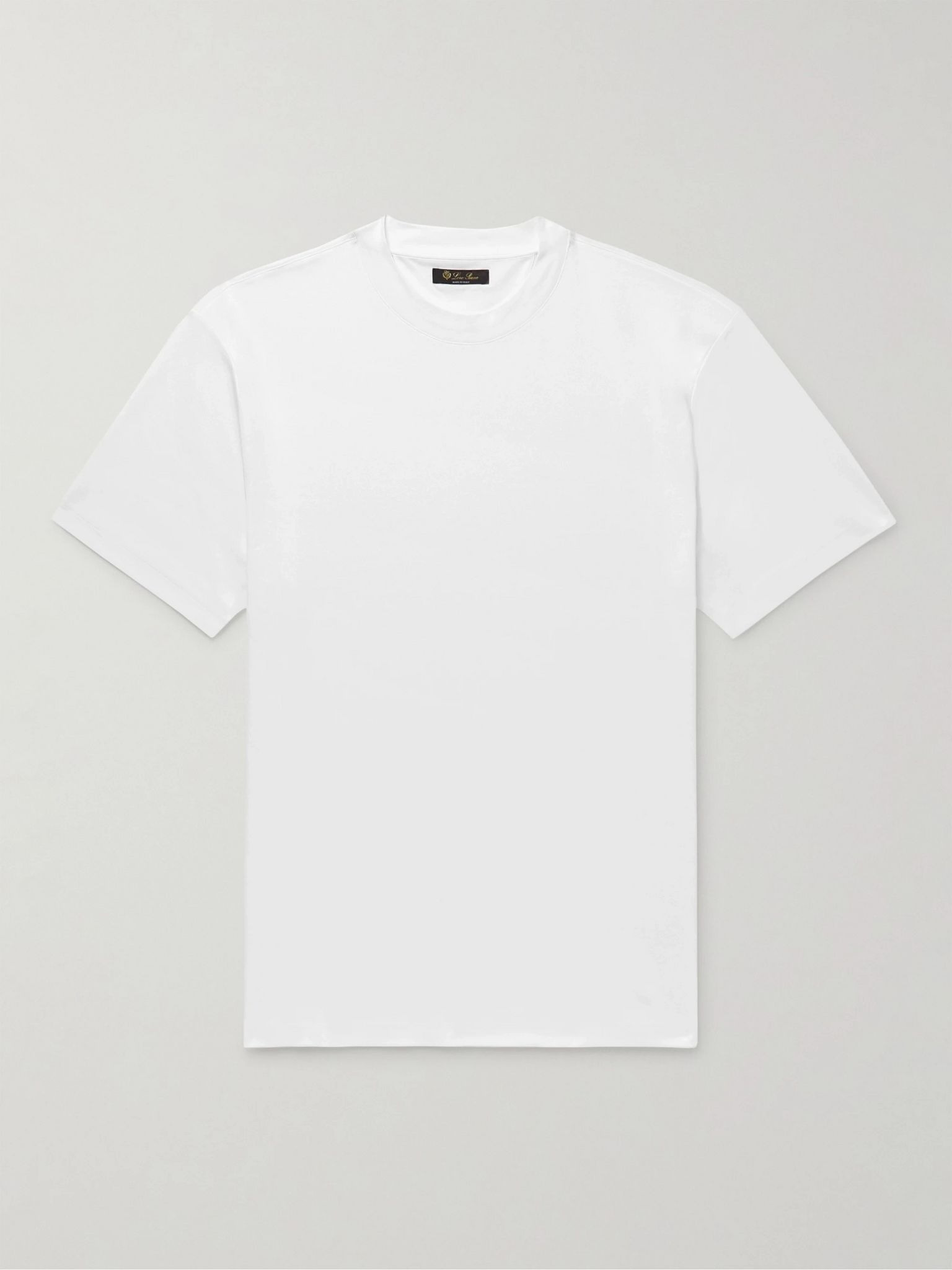 Cotton-Jersey T-Shirt White - 1