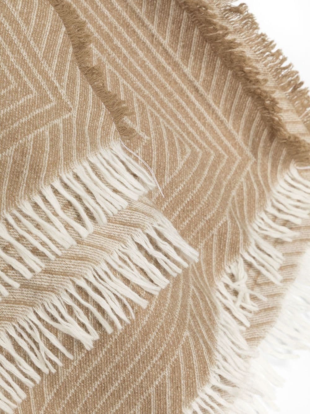 monogram-jacquard wool-blend scarf - 3