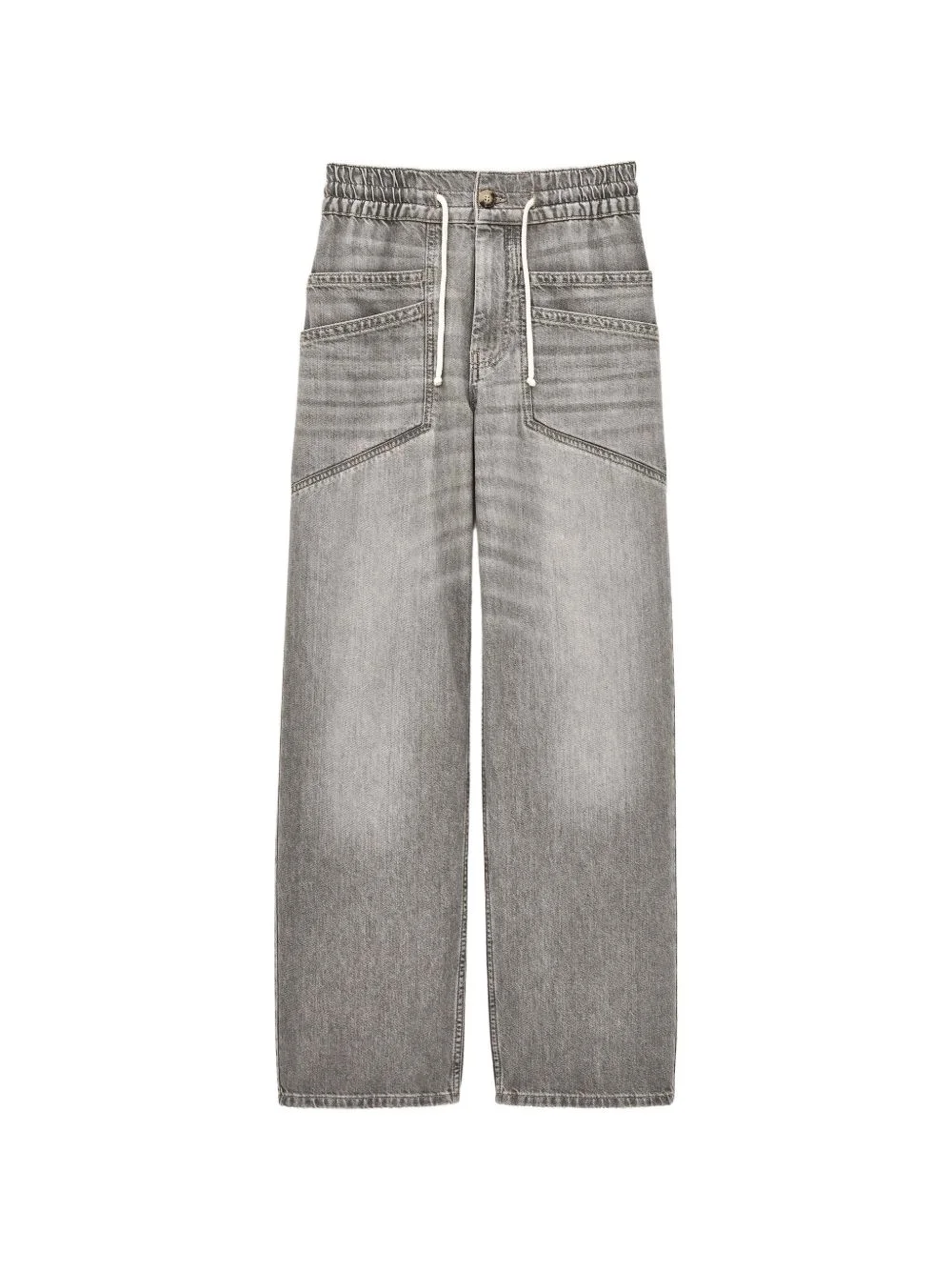 drawstring trousers - 1