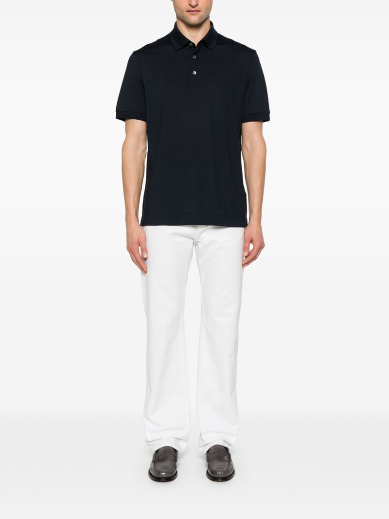 ZEGNA piqué polo shirt outlook