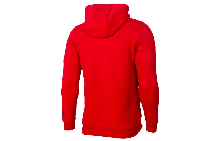 Air Jordan Large logo Fleece Lined Pullover Athleisure Casual Sports Basketball Red CD5871-687 - 3