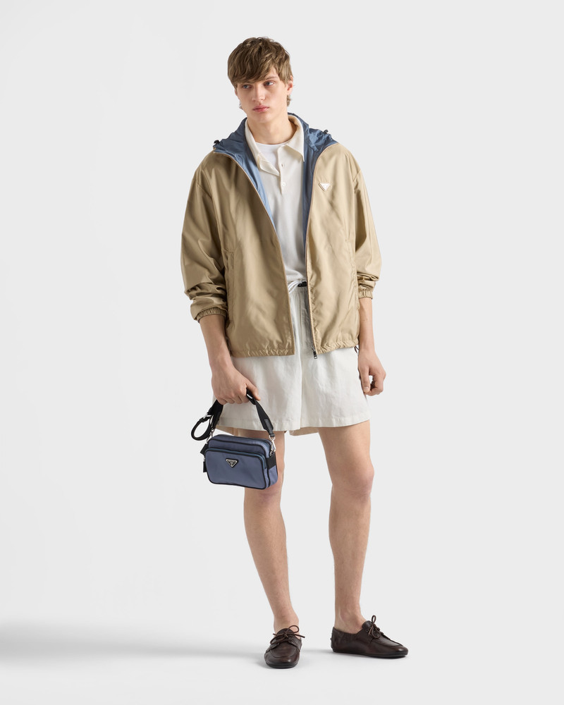 Prada Re-Nylon and Saffiano leather shoulder bag outlook