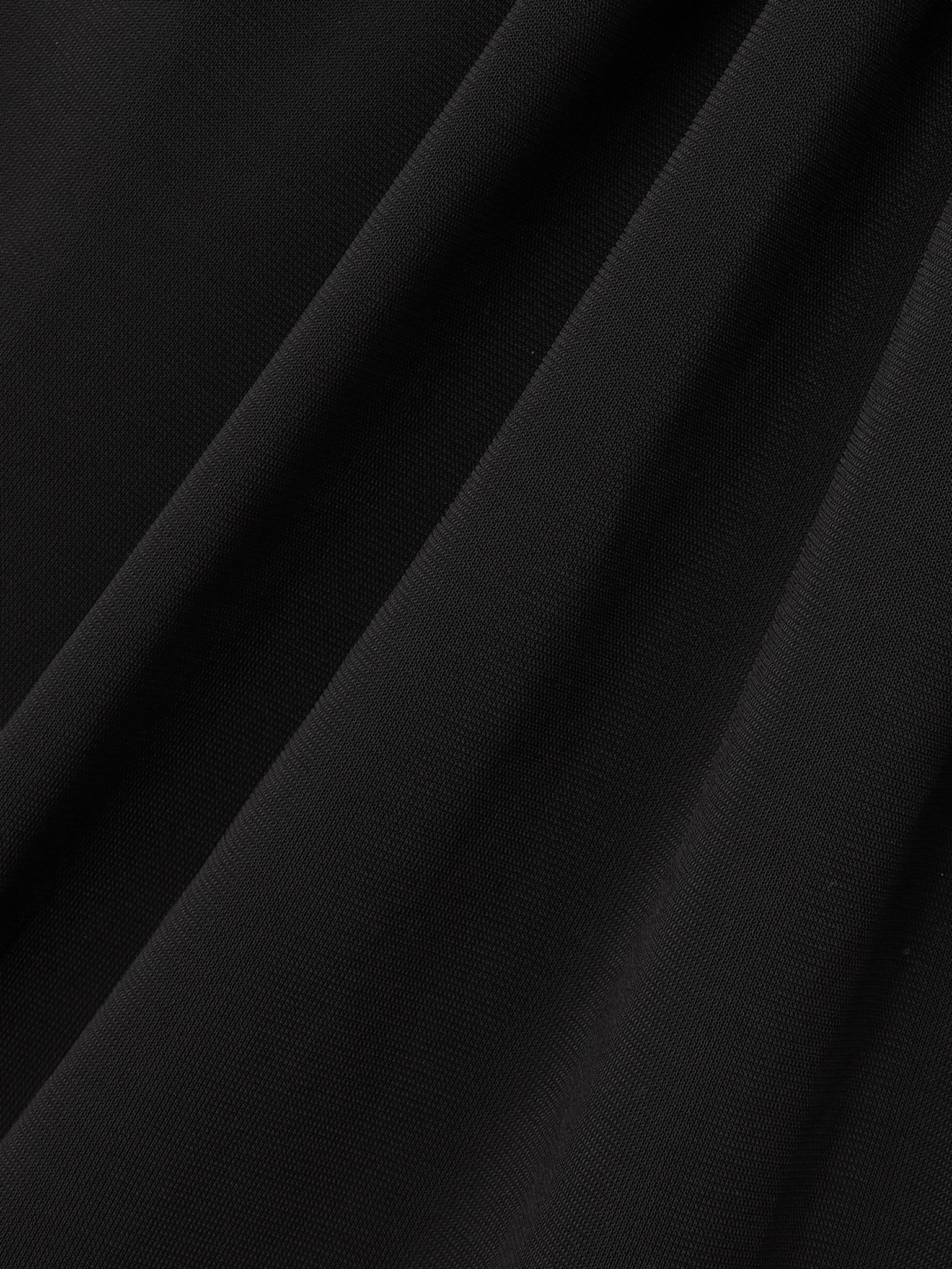 Jersey halterneck maxi dress Black - 4