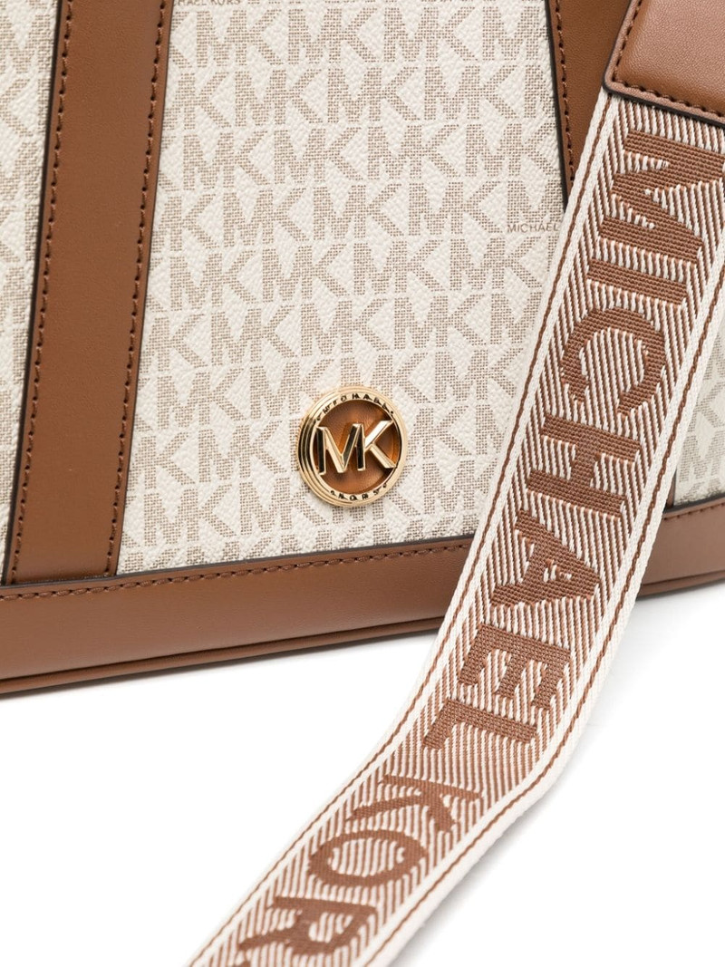 small Luisa monogram satchel bag 4