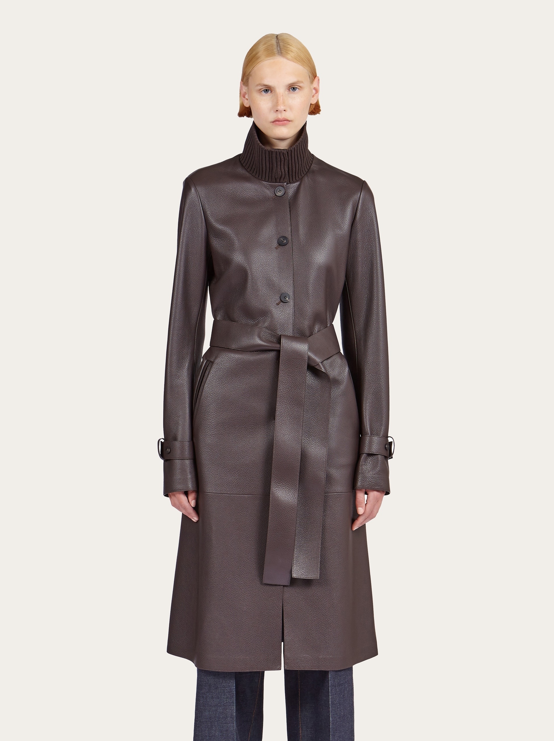 Deer leather trench - 2