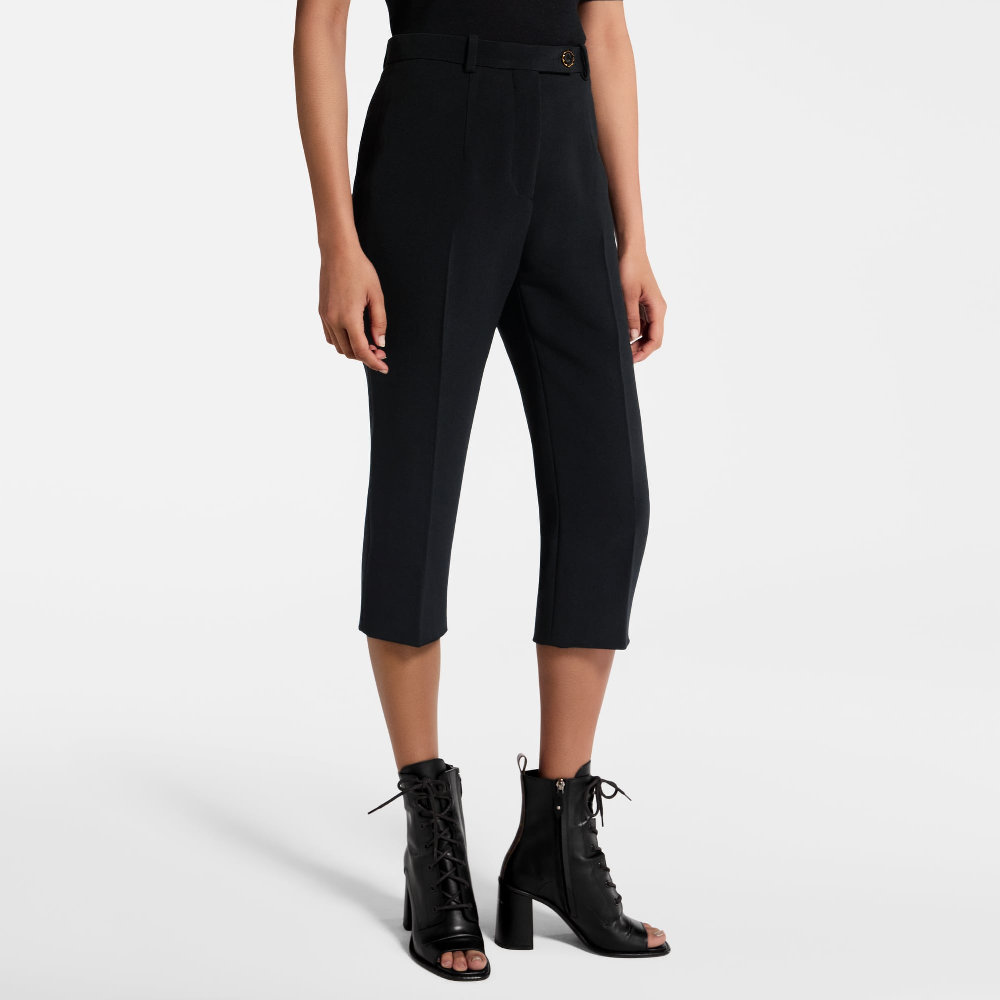 Cropped Tailored Pants - 4