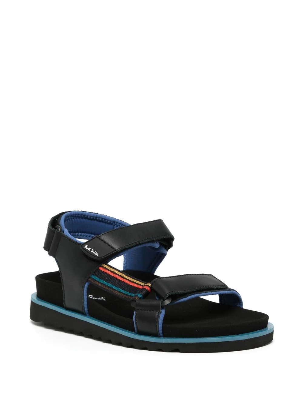 logo-print touch-strap sandals - 2