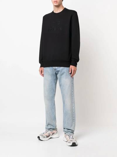 C.P. Company logo embroidered sweatshirt outlook