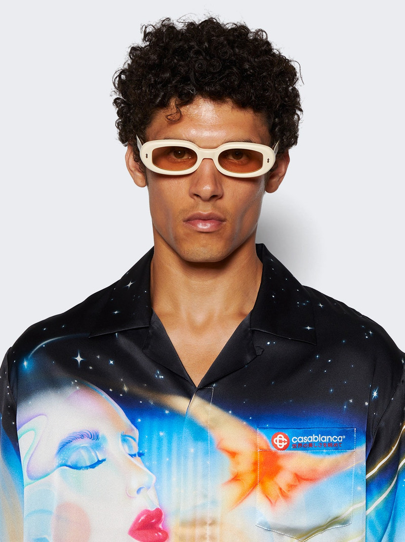 JACQUES MARIE MAGE Besset Sunglasses Sun Suede outlook