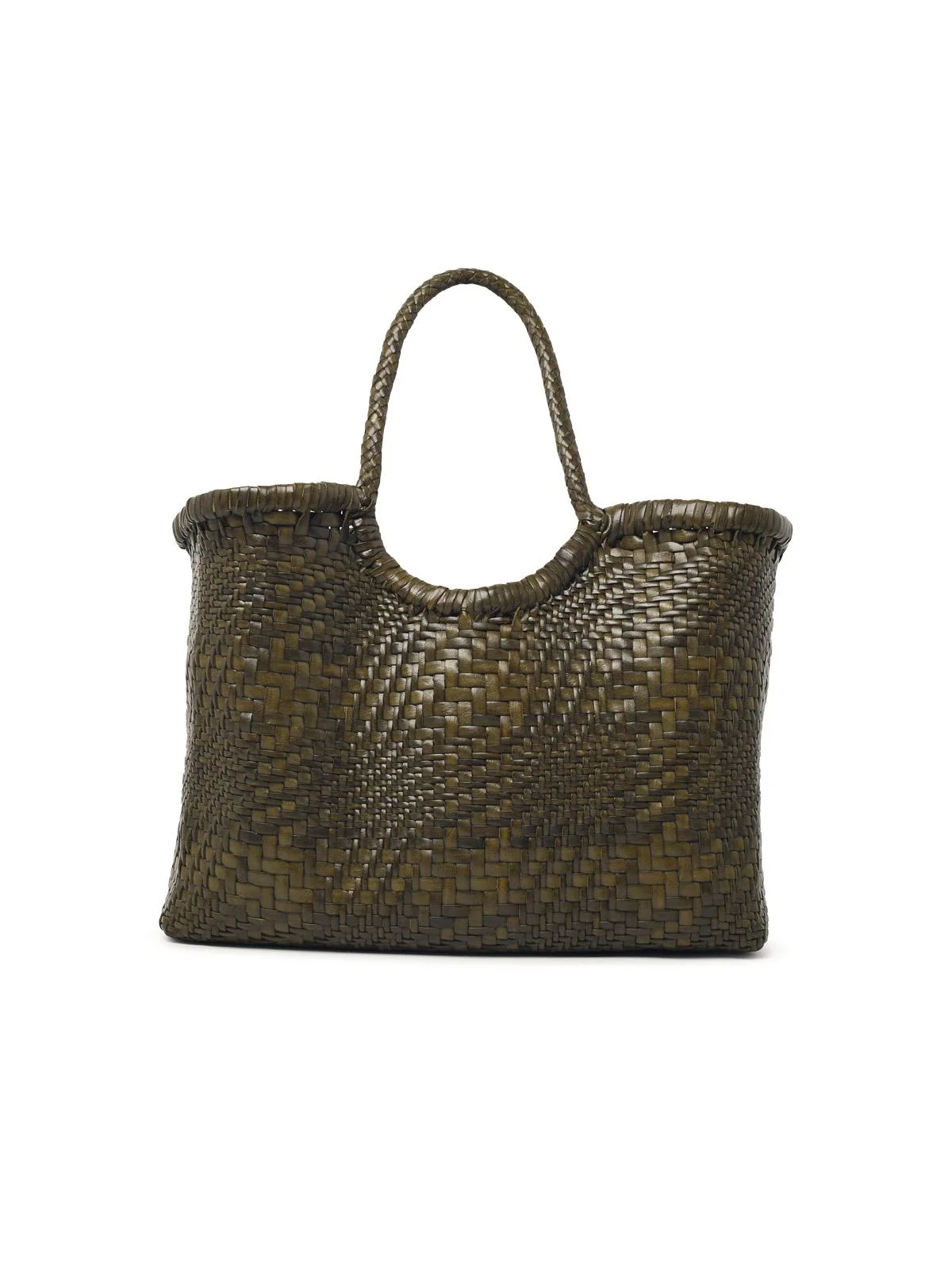Dragon Diffusion 'Nantucket Optical' Khaki Leather Bag Women - 1
