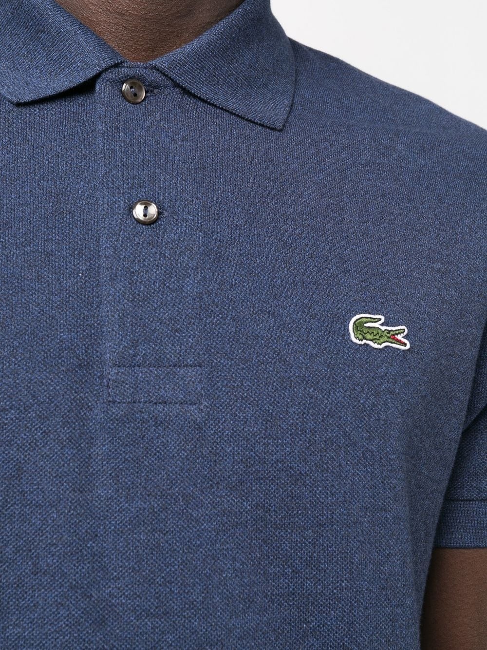 logo-patch short-sleeve polo shirt - 5